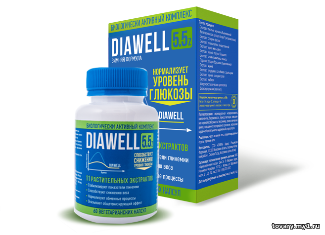 Diawell от сахарного диабета