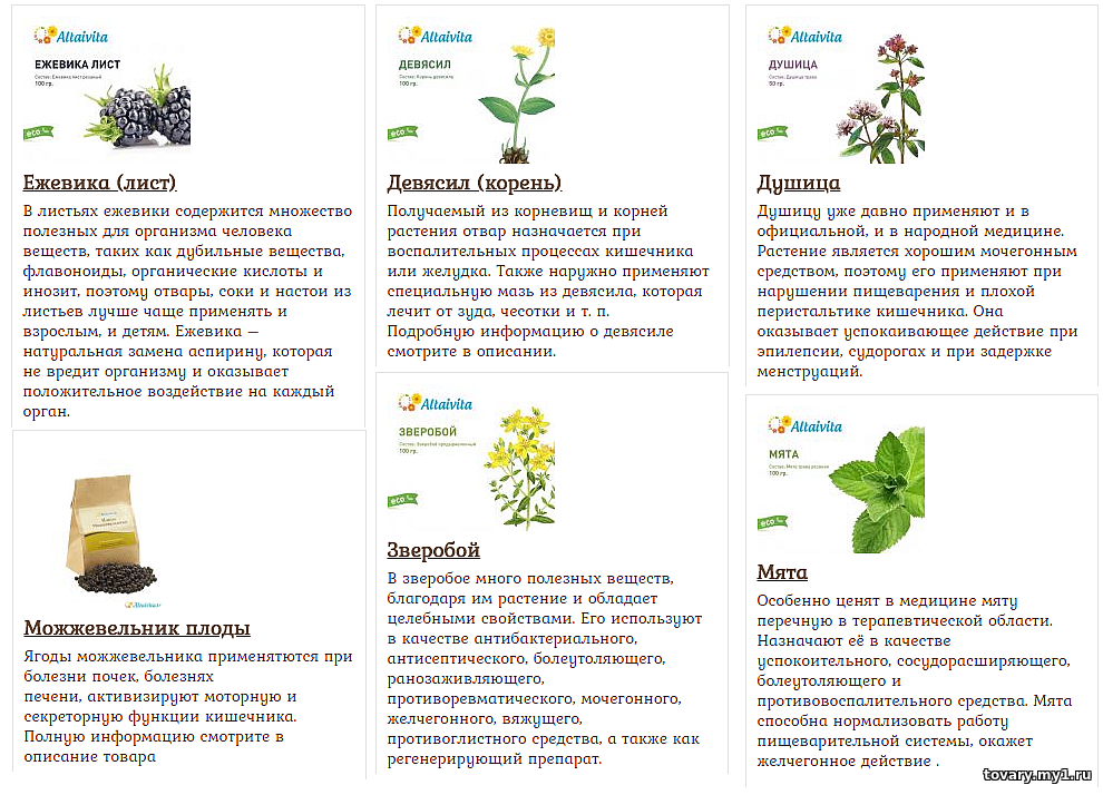 купить алтайские травы